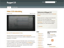Tablet Screenshot of blog.3dbyggeri.dk